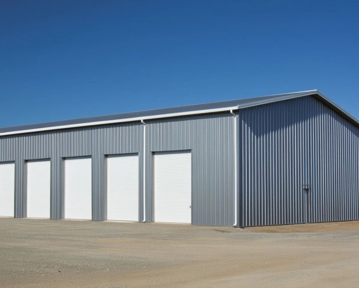 Ангар каркасный - проект 1